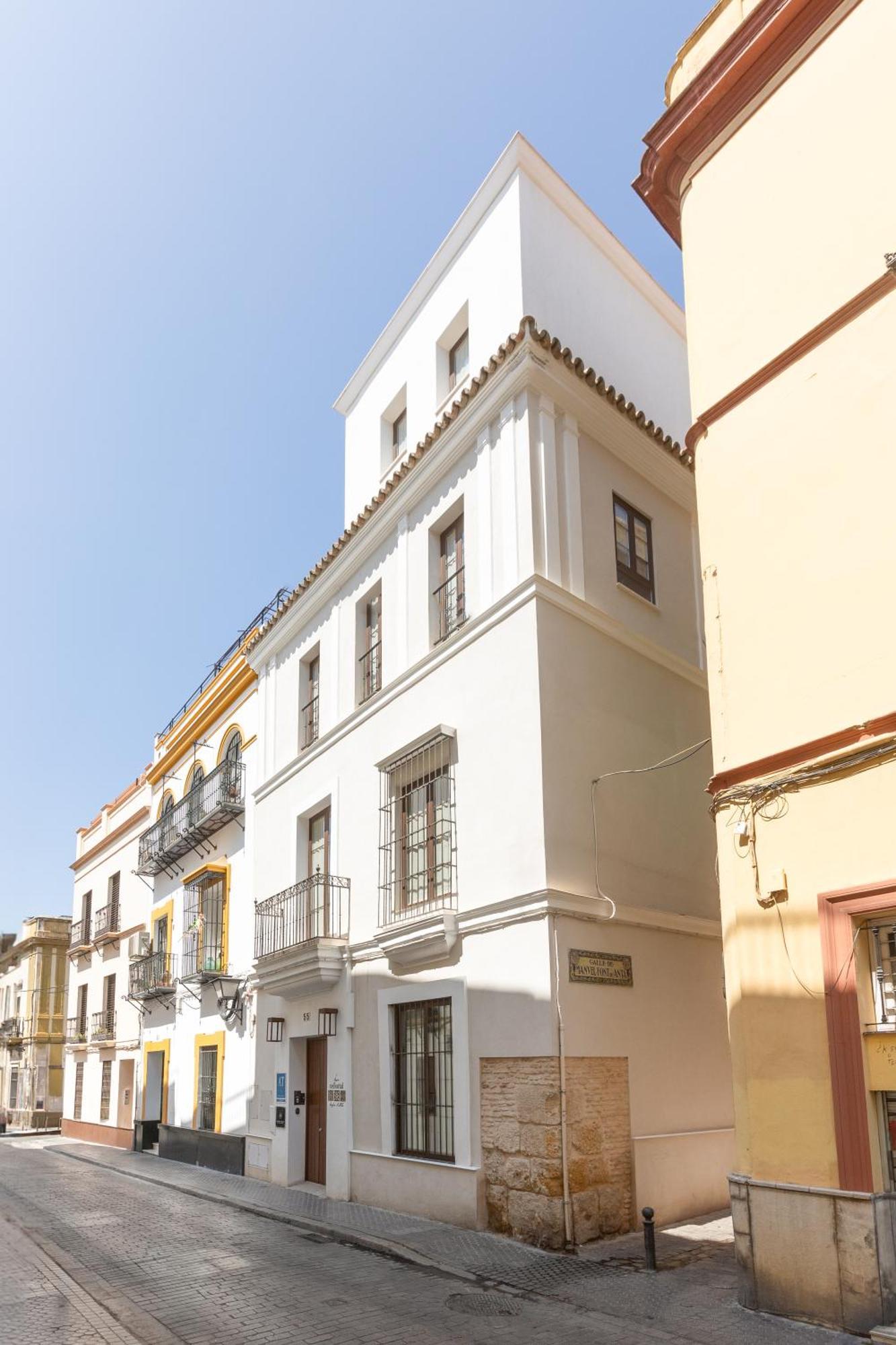 Aparthotel Casa Senorial Del Siglo XVIII Sevilla Exteriér fotografie